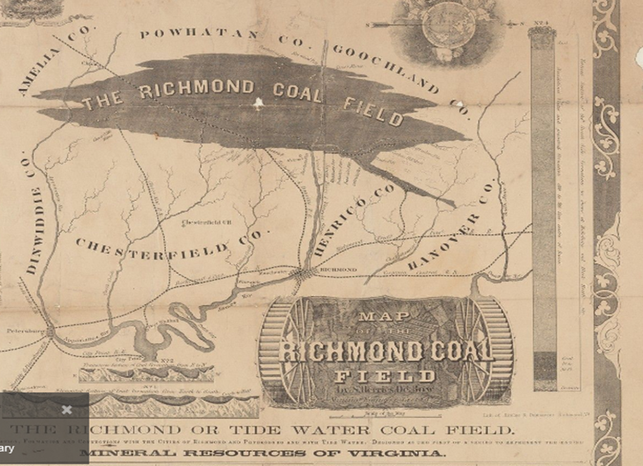 Available Maps of the Richmond Coal Basis